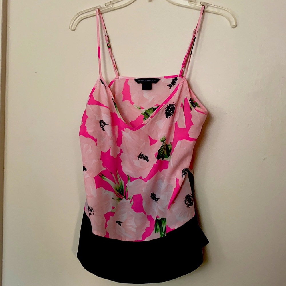French Connection Medium Camisole Pink Floral
